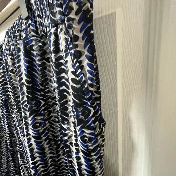 Avenue Pull On Leggings Black White Blue, Womens Size 18 / 20 Petite Pockets NWT - Picture 5 of 6